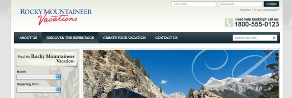Rocky Mountaineer Mockup